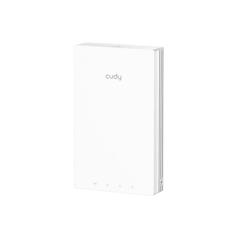 Точка доступа Wi-Fi CUDY AC1200 Gigabit Wall-Plate Access Point AC1200 Dual Band Gigabit Wall Plate Access Point,  MT7621DAN+MT7613B+MT7603E,  867Mbps at 5GHz + 300Mbps at 2.4GHz,  1 x Gigabit PoE-IN Port, 802.3af / at, 4 x Gigabit  RJ45 ports, LAN1 suppo