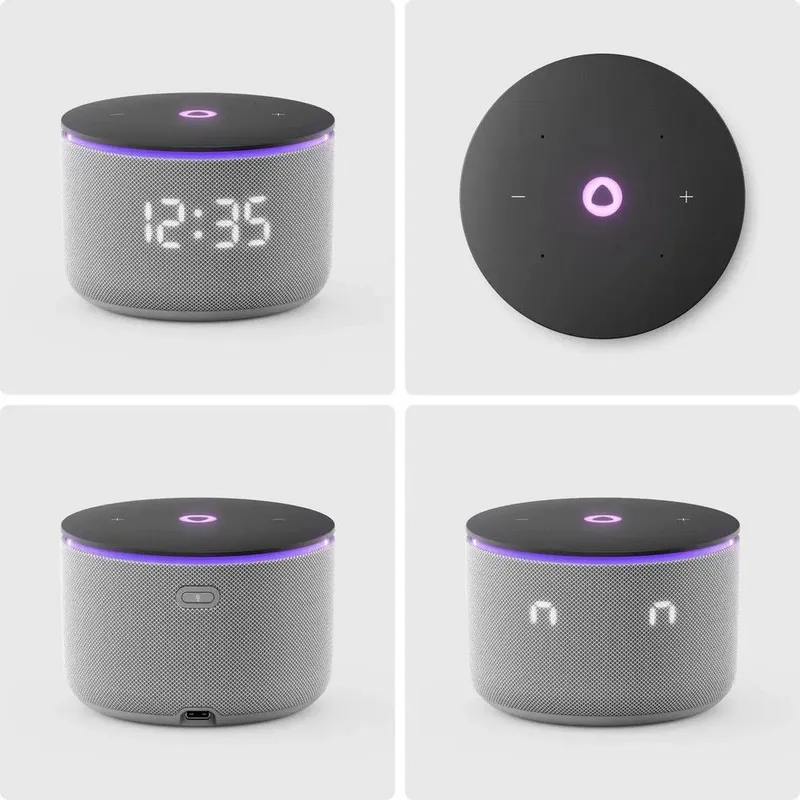 Умная колонка Яндекс Станция Мини 3 Про с
Алисой, Zigbee, серый ( YNDX00059GRY) 