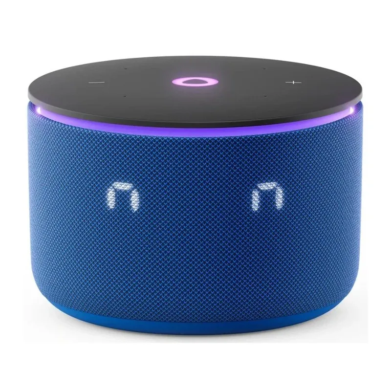 Умная колонка Яндекс Станция Мини 3 Про с Алисой, Zigbee, синий ( YNDX00059BLU) 