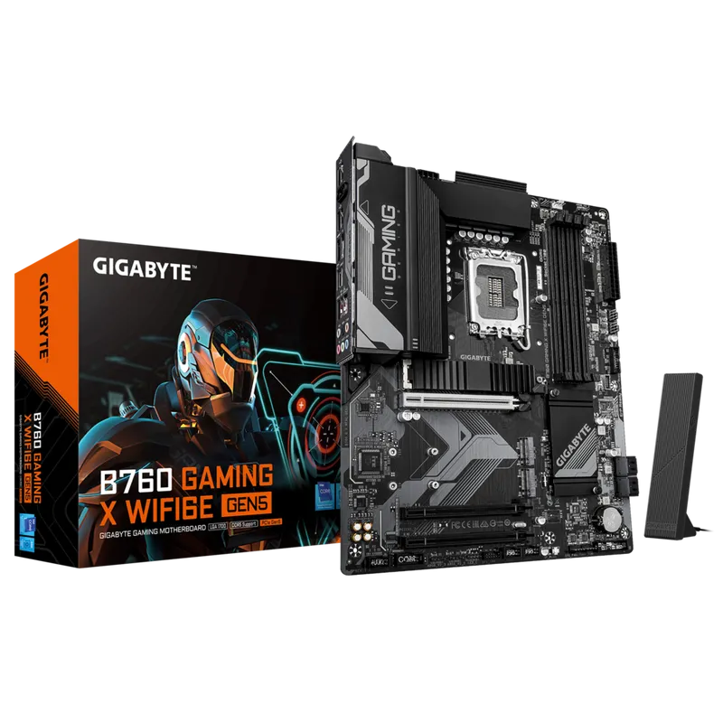 Материнская плата Gigabyte B760 GAMING X WIFI6E GEN5, RTL