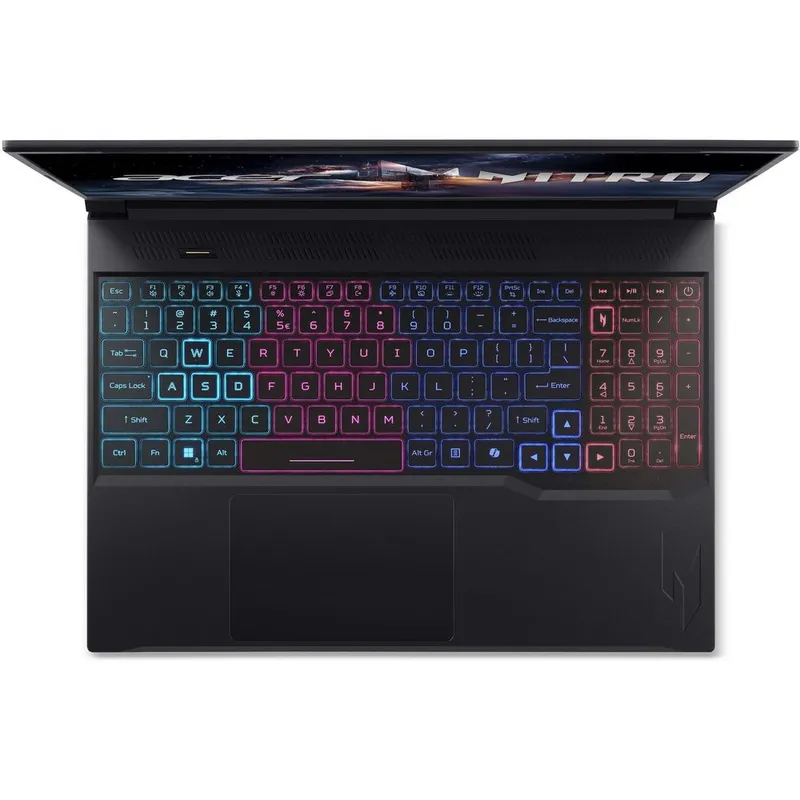 Ноутбук Acer Nitro V 16S ANV16S-71-75R0 Intel Core 7 240H/32Gb/SSD1Tb/RTX5060 8Gb/16"/IPS/WQXGA/2560x1600/180Hz/NoOS/Black (NH.U28CD.003)