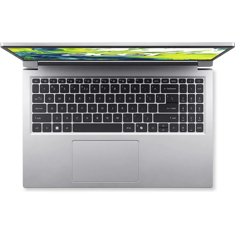 Ноутбук Acer Aspire Lite 15 AL15-36P-37A4 Intel Core 3 N350/8Gb/SSD256Gb/15.6"/IPS/FHD/1920x1080/60Hz/NoOS/Silver (NX.DGJCD.003)