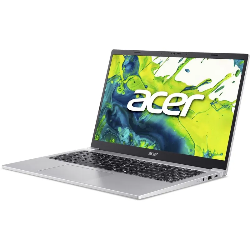 Ноутбук Acer Aspire Lite 15 AL15-36P-C9XQ Intel Core N150/8Gb/SSD256Gb/15.6"/IPS/FHD/1920x1080/60Hz/NoOS/Silver (NX.DGJCD.004)