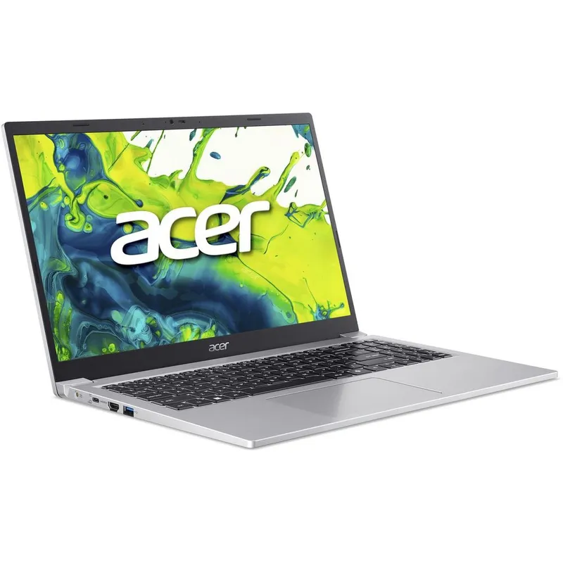 Ноутбук Acer Aspire Lite 15 AL15-36P-37A4 Intel Core 3 N350/8Gb/SSD256Gb/15.6"/IPS/FHD/1920x1080/60Hz/NoOS/Silver (NX.DGJCD.003)