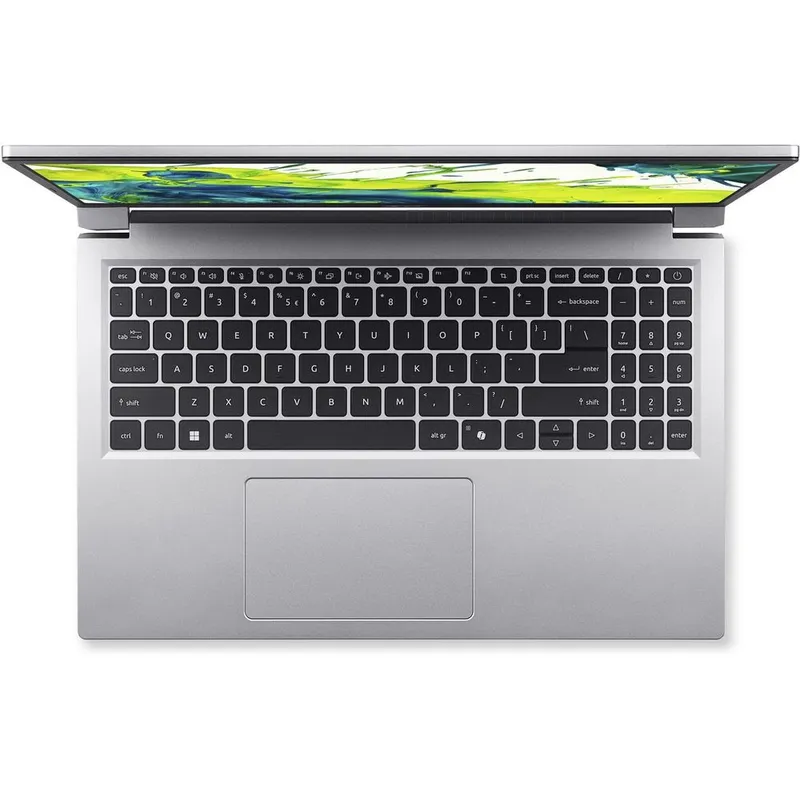 Ноутбук Acer Aspire Lite 15 AL15-36P-C9XQ Intel Core N150/8Gb/SSD256Gb/15.6"/IPS/FHD/1920x1080/60Hz/NoOS/Silver (NX.DGJCD.004)