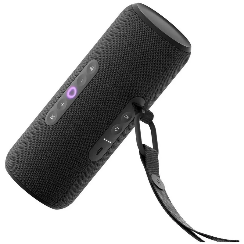 Портативная умная колонка Яндекс Станция Стрит с Алисой, 30 Вт, YNDX-00030BLK , чёрный