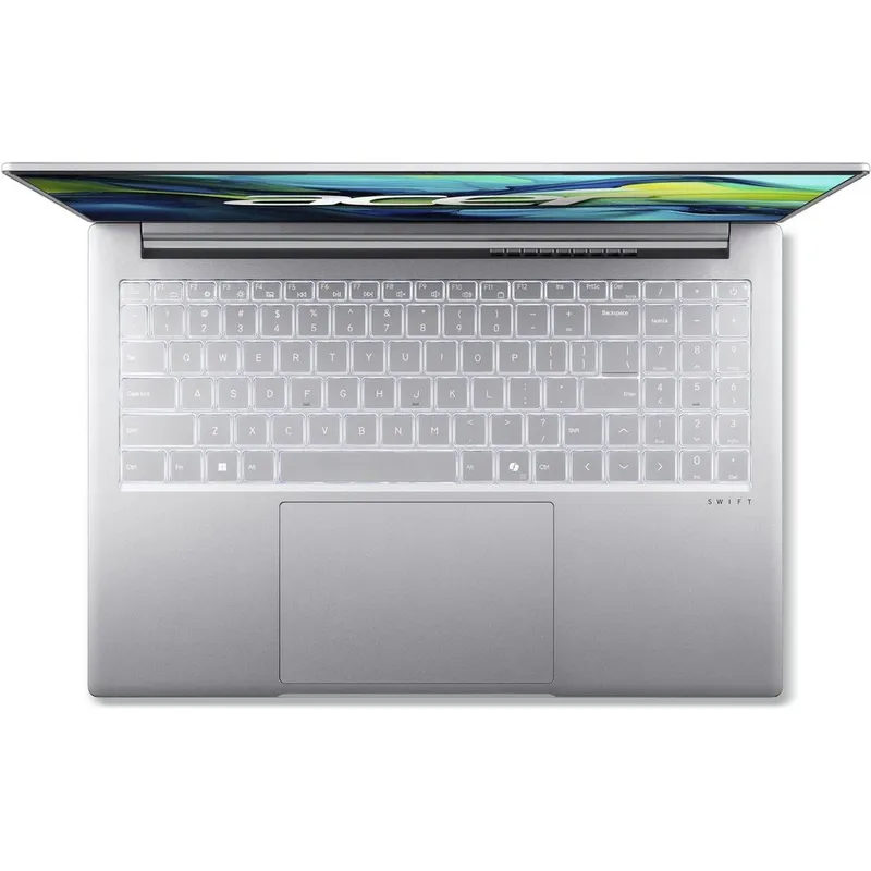 Ноутбук Acer Swift Lite 16 SFL16-51M-785G Intel Core Ultra 7 155U/16Gb/SSD1Tb/16"/IPS/WUXGA/1920x1200/60Hz/NoOS/Silver (NX.D3VCD.002)