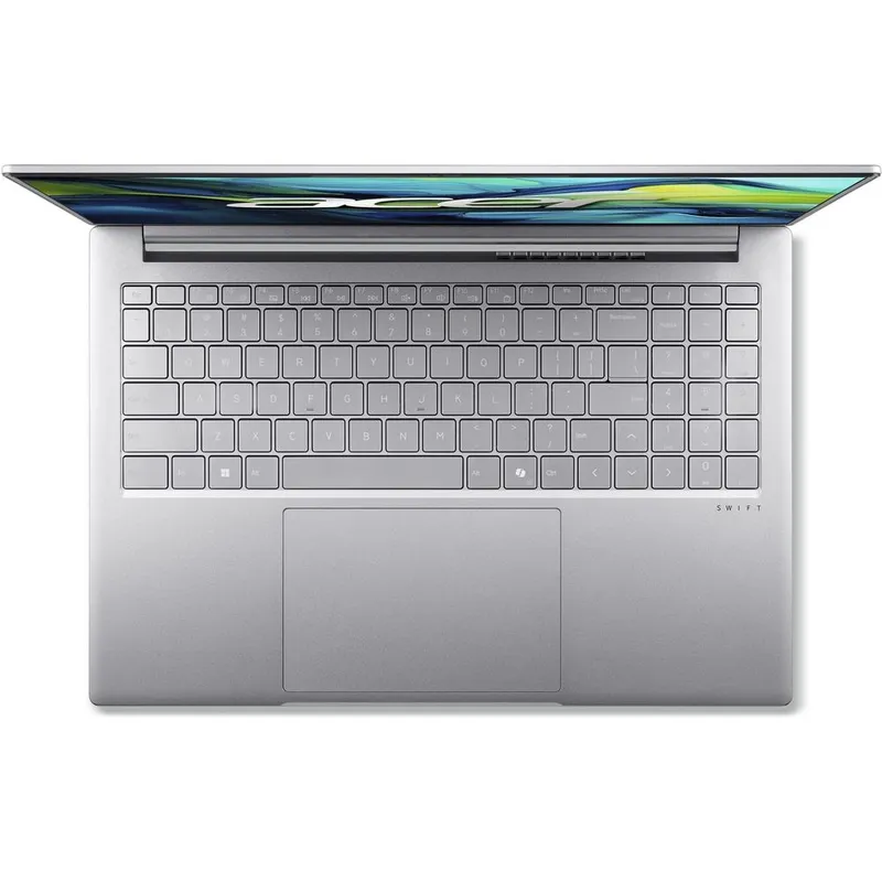 Ноутбук Acer Swift Lite 16 SFL16-51M-54BL Intel Core Ultra 5 115U/16Gb/SSD512Gb/16"/IPS/WUXGA/1920x1200/60Hz/NoOS/Silver (NX.D3UCD.002)