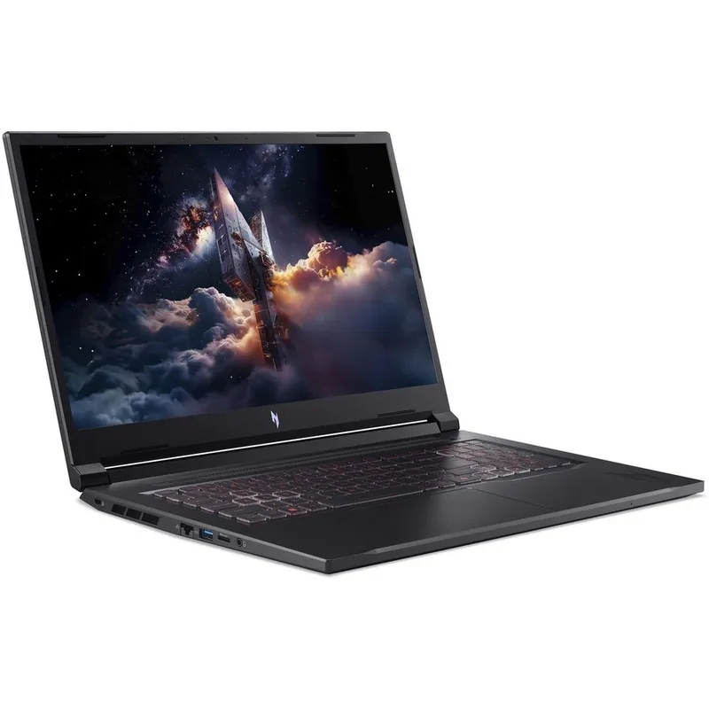 Ноутбук Acer Nitro V 17 AI ANV17-41-R9Q9 AMD Ryzen 7 260/16Gb/SSD1Tb/RTX5060 8Gb/17.3"/IPS/QHD/2560x1440/165Hz/NoOS/Black (NH.QYVCD.007)