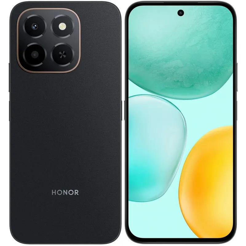 Смартфон HONOR X6c 6+128Gb чёрный (5109BTDY) (5109BTDY)