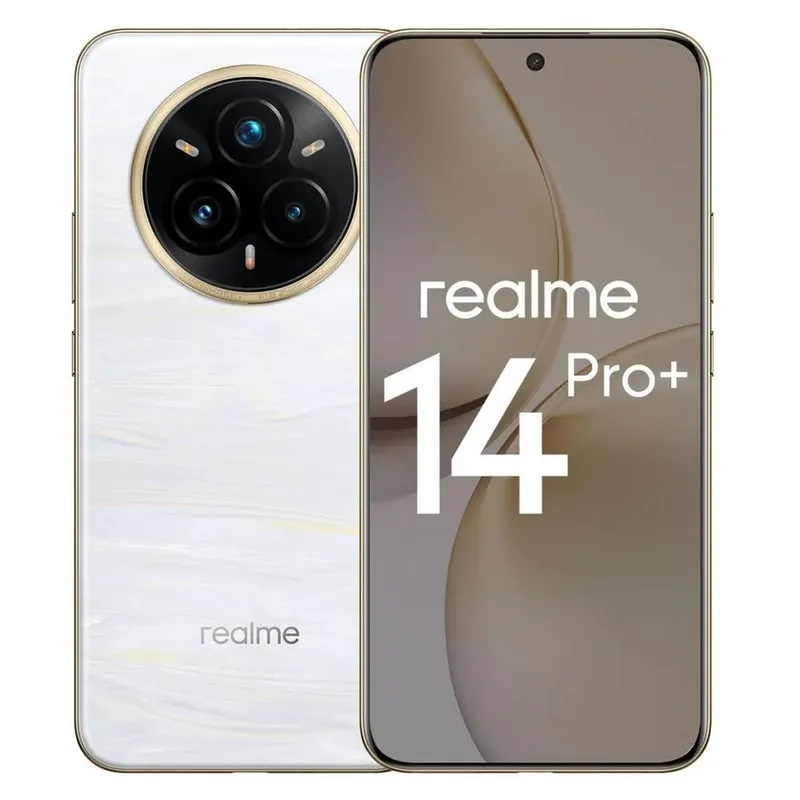 Смартфон Realme 14 Pro+ 5G 8+256 RMX5051 8+256 (RMX5051 8+256 Pearl White)