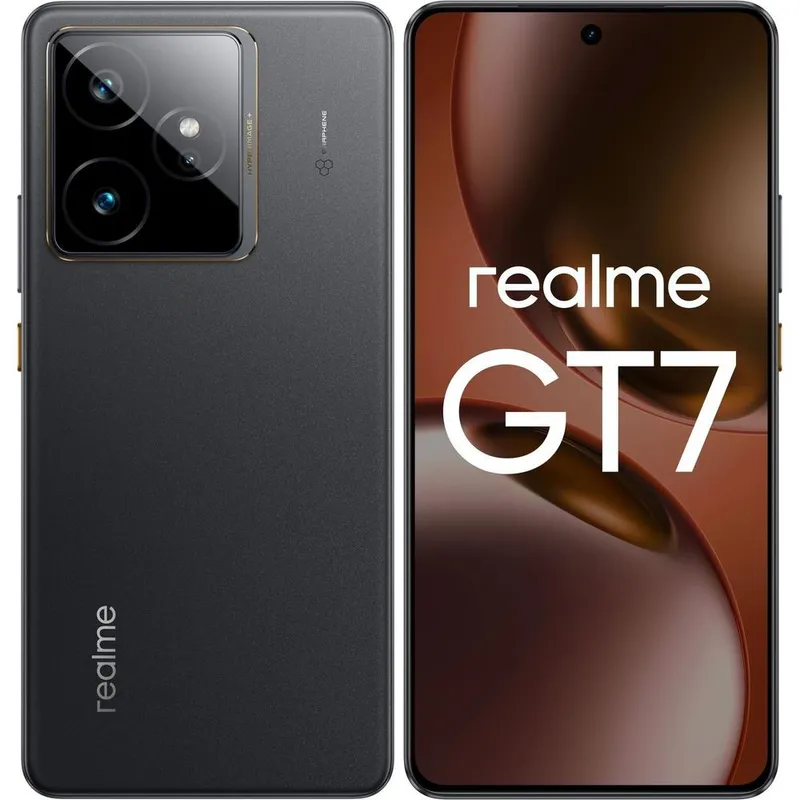 Смартфон Realme GT7 12+512 RMX5061 12+512 черный  (RMX5061 12+512  Icesense Black)