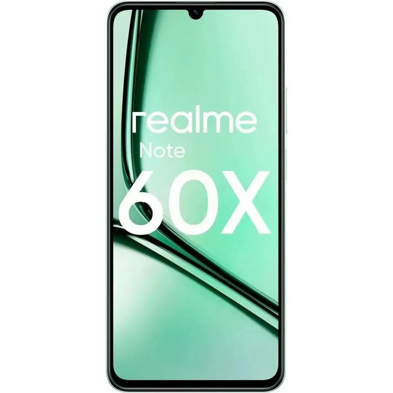 Смартфон Realme Note 60x 4+128 RMX3938 4+128 зеленый 