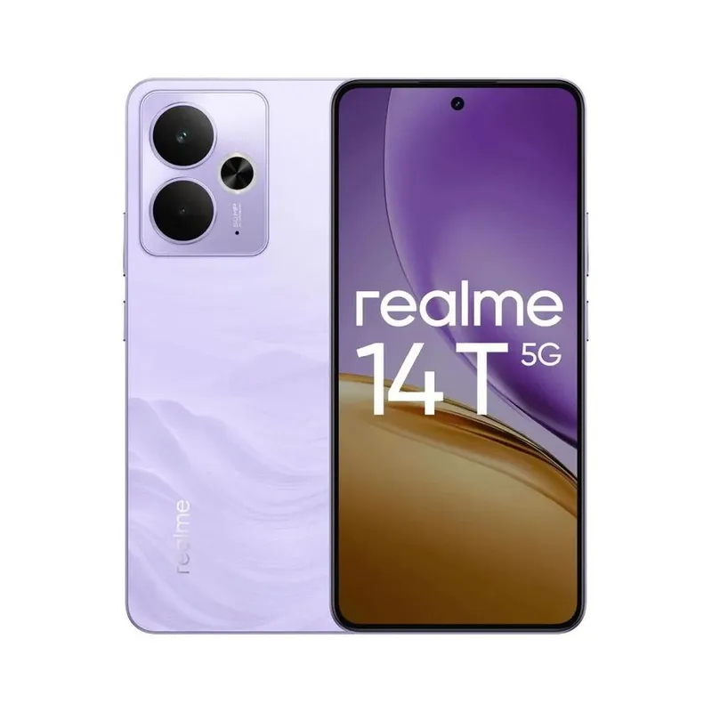 Смартфон Realme 14T 5G 12+256 RMX5078 12+256 фиолетовый (RMX5078 12+256 Purple)