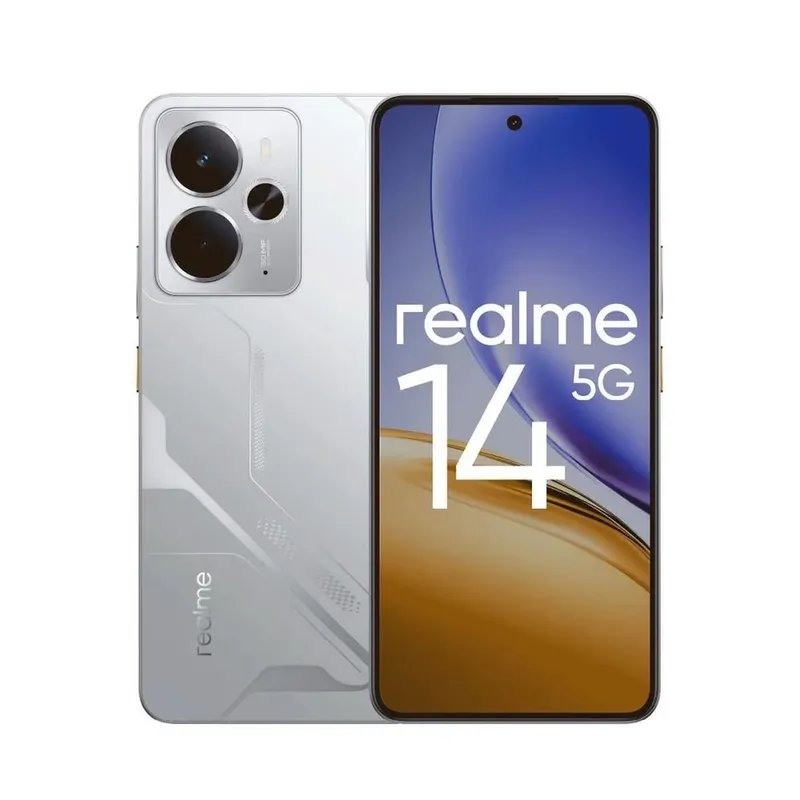 Смартфон Realme 14 5G 8+256 RMX5070 8+256 серебряный (RMX5070 8+256 Silver)