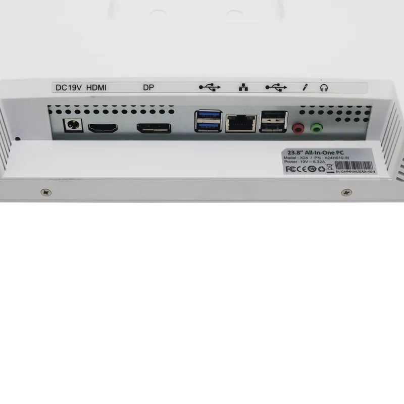 Платформа моноблока Prittec X27-Prittec H610 MB/WiFi+Bt/5M pop-up Cam/HDMI+DP/USB 3+Type C+SD/White Intel 9560 WiFi+Bt