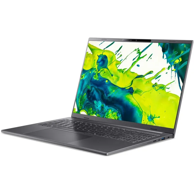 Ноутбук Acer Aspire 16 AI A16-61M-R4BE AMD Ryzen AI 5 330/16Gb/SSD512Gb/16"/IPS/WUXGA/1920x1200/120Hz/NoOS/Grey (NX.JLLCD.005)