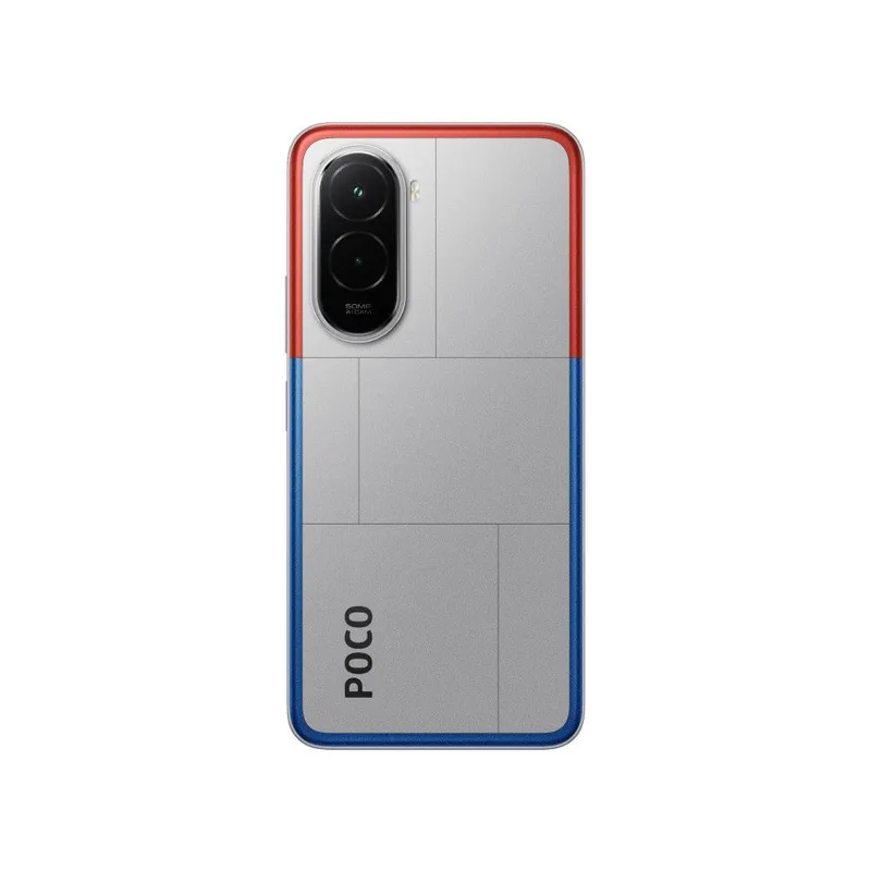 Смартфон POCO M7 RU 8+256Gb серебряный (MZB0L44RU)