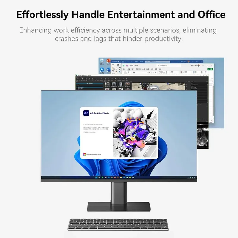 Мини ПК Beelink Мини-компьютер BL/EQR6-LP/6800H/32G/500G/Milky Grey  