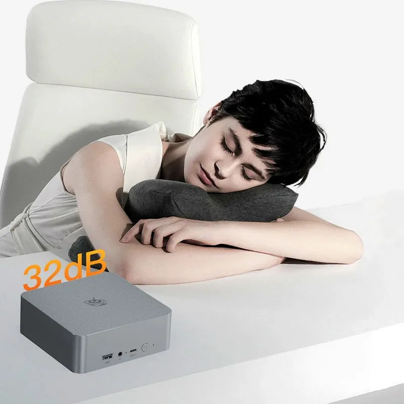 Мини ПК Beelink Мини-компьютер BL/EQR6-LP/6800H/32G/500G/Milky Grey  