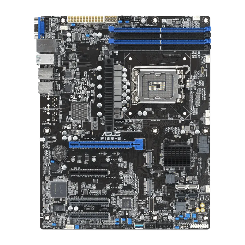 Материнская плата ASUS P13R-E LGA1700 ATX 4xDDR5 PCIEx16 3xPCIEx8 2xM.2 VGA 2xGLAN 