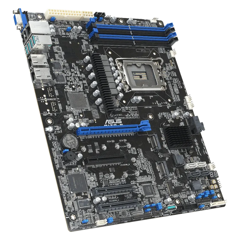 Материнская плата ASUS P13R-E LGA1700 ATX 4xDDR5 PCIEx16 3xPCIEx8 2xM.2 VGA 2xGLAN 