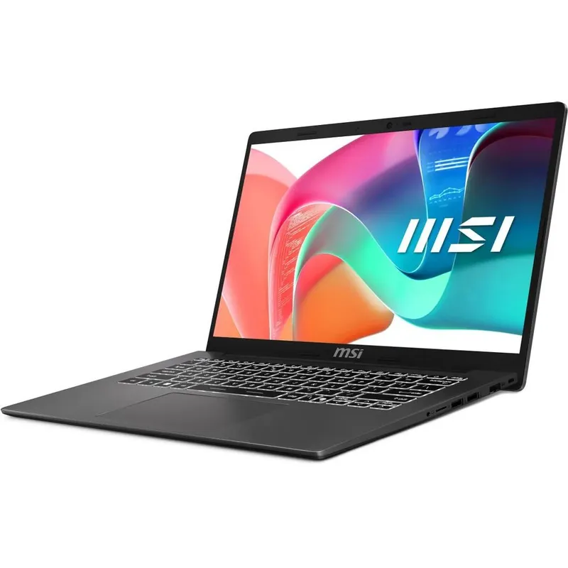MSI Modern 14 F1MG Core 5 120U 14" FHD (1920*1080),IPS, DDR4 16GB (8GB*2),512GB SSD Intel Graphics,backlight,46.8Wh,1.5kg,1y,Dos,Platinum Gray