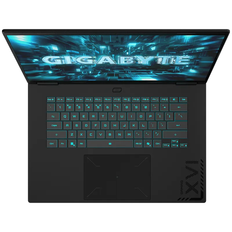 Ноутбук Gigabyte Gaming A16 PRO GA6DH Intel Core 7 240H/32Gb/SSD1Tb/RTX5070 Ti 12Gb/16"/IPS/WUXGA/2560x1600/165Hz/NoOS/Black/2.3kg (DXHG4KZCC4SD)