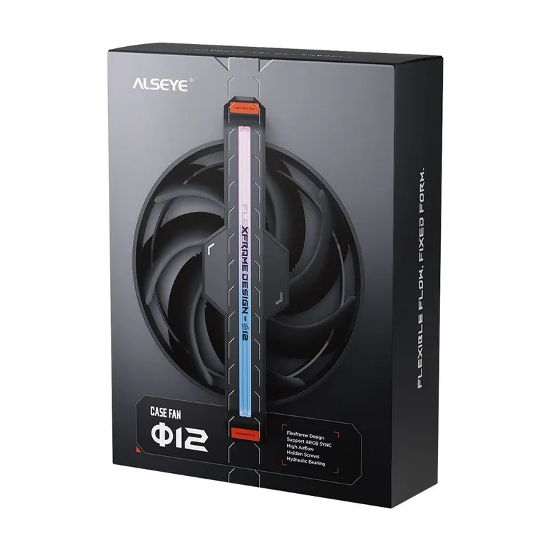 Вентилятор в корпус ALSEYE Φ12(DM12)-B (Clear Frame) AS.04.10.0003 