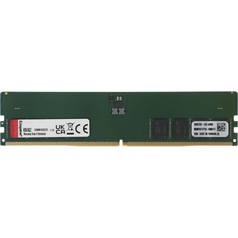 Оперативная память Kingston DDR5  64GB 5600MHz DIMM CL46 2RX8 1.1V 288-pin