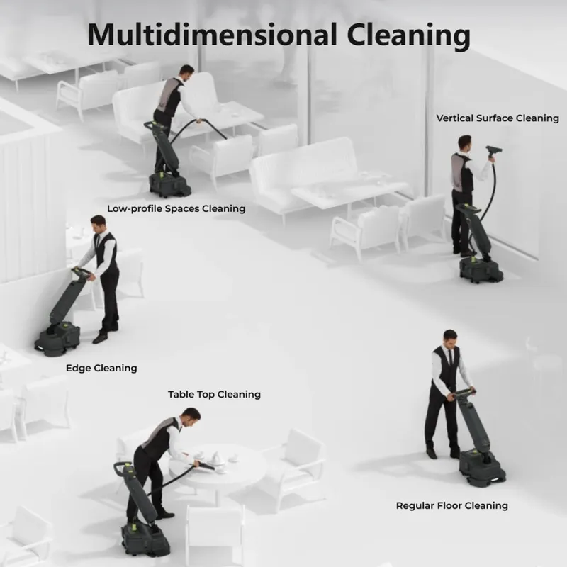 Интеллектуальная вертикальная поломоечная машина SH1