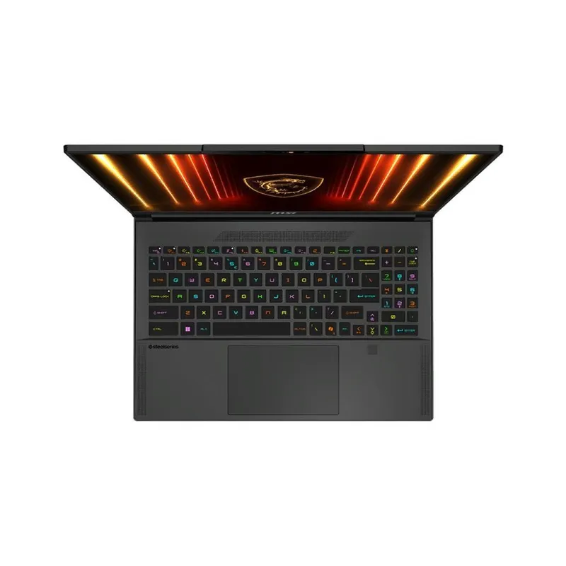 Ноутбук MSI Stealth A16 AI+ A3XWHG-232XRU AMD Ryzen AI 9 HX 370/32Gb/SSD2Tb/RTX5070 Ti 12Gb/16"/OLED/WQXGA/2560x1600/240Hz/NoOS/Core Black/2.1kg (9S7-15FL35-232)
