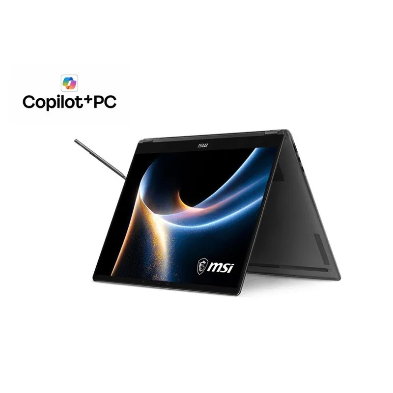 Ноутбук MSI Prestige 16 Flip AI+ C3MTG-028RU Intel Core Ultra 9 386H/32Gb/SSD2Tb/16"/OLED/2.8K/2880x1800/120Hz/Touch/Win11Pro/Platinum Gray (9S7-262233-028)