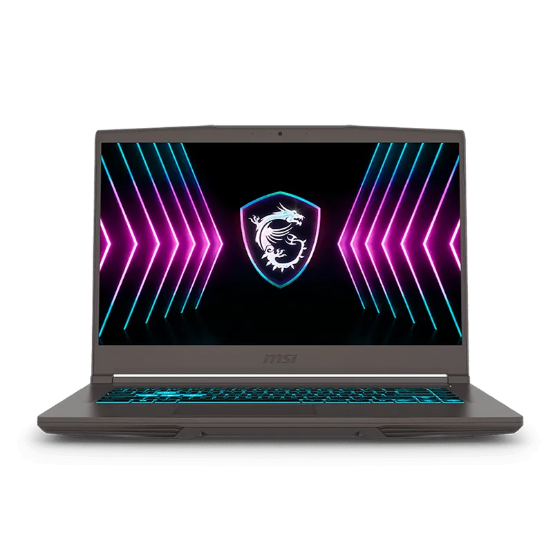 Ноутбук MSI Thin 15 B2RVE-3451XRU Intel Core 7 240H/16Gb/SSD512Gb/RTX4050 6Gb 45W/15.6"/IPS/FHD/1920x1080/144Hz/NoOS/Cosmos Gray/1.86kg (9S7-16R831-3451)