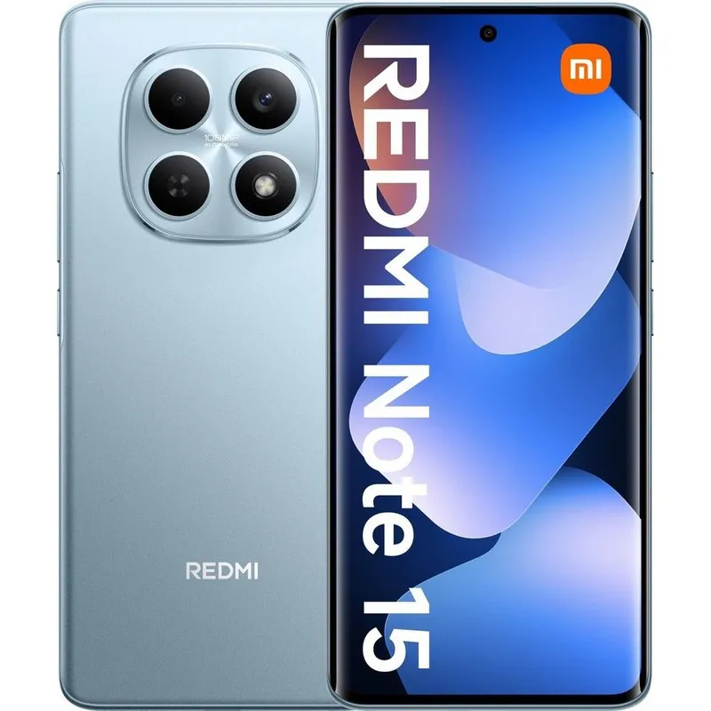 Смартфон Redmi Note 15 RU 8+128 Glacier Blue (MZB0MPORU) (MZB0MPORU)