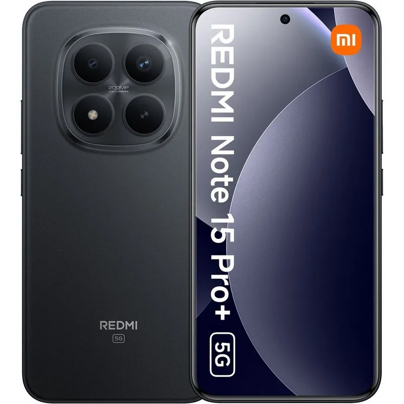 Смартфон Redmi Note 15 Pro+ 5G 8+256Gb черный (MZB0MI5RU)  (MZB0MI5RU)