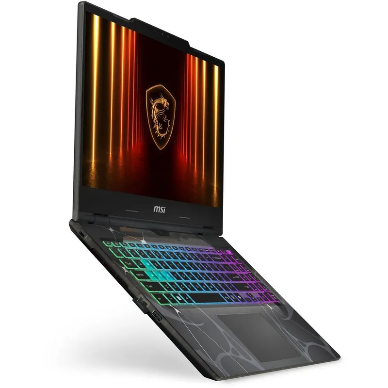 Ноутбук MSI Cyborg 15 B2RWFKG-1046XRU Intel Core 5 210H/16Gb/SSD1Tb/RTX5060 8Gb (55W)/15.6"/IPS/FHD/1920x1080/144Hz/NoOS/Translucent Black/1.95kg (9S7-15Q342-1046)