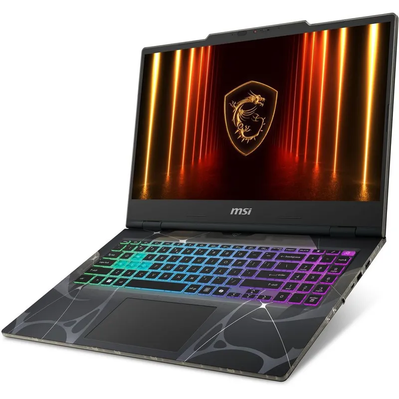 Ноутбук MSI Cyborg 15 B2RWFKG-1046XRU Intel Core 5 210H/16Gb/SSD1Tb/RTX5060 8Gb (55W)/15.6"/IPS/FHD/1920x1080/144Hz/NoOS/Translucent Black/1.95kg (9S7-15Q342-1046)