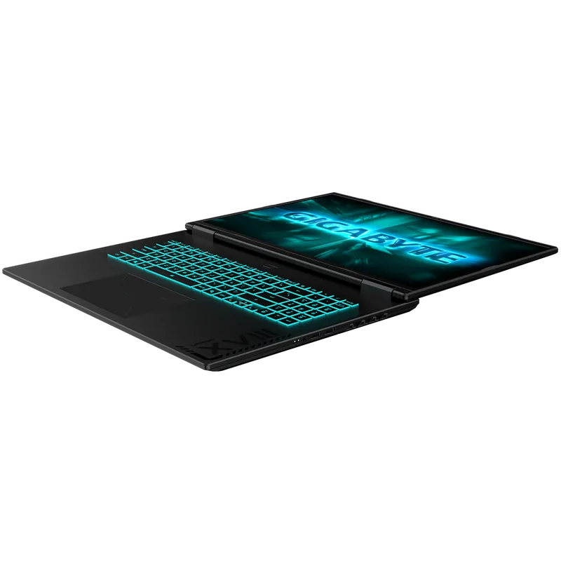 Ноутбук Gigabyte Gaming A18 GA83H AMD Ryzen AI 7 260/16Gb/SSD512Gb/RTX5050 8Gb (85W)/18"/IPS/WQXGA/2560x1600/165Hz/NoOS/Black/2.8kg (3THK3KZC93SD)