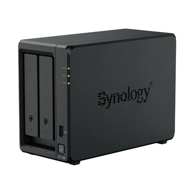 Synology DC 2,6GhzCPU/4GB(32)/RAID0,1,10,5,6/ 2HP HDD SATA(3.5', 2.5')upto 7HDD(1xDX525)/2xM.2/1xUSB3.2/1xGbE/1x2.5GbE/iSCSI/1xPS/1YW repl DS723+