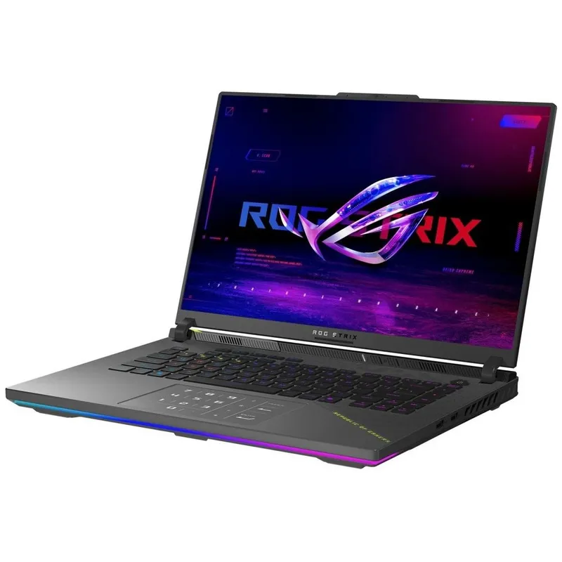 Ноутбук Asus ROG Strix G16 G614PR-RV089 Ryzen 9 8940HX 32Gb SSD1Tb NVIDIA GeForce RTX5070Ti 12Gb 16" IPS WUXGA (1920x1200) без ОС grey WiFi BT Cam (90NR0NJ7-M00620)