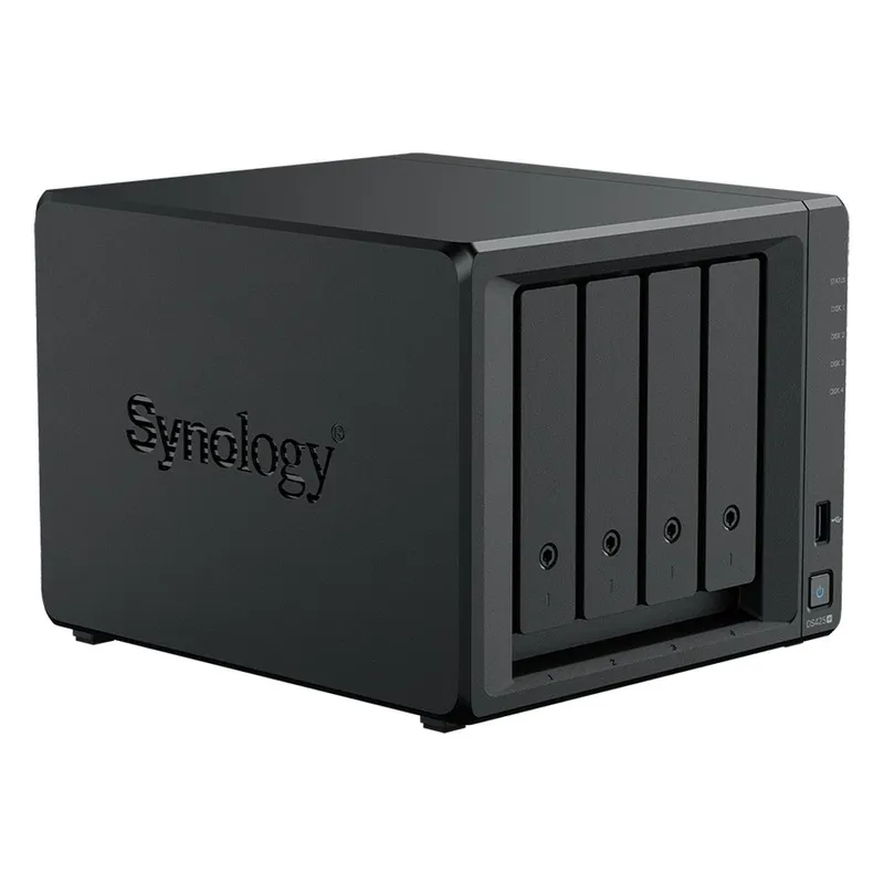 Synology QC 2,0GhzCPU/2GB(6)/RAID0,1,10,5,6/upto 4HP HDD SATA(3.5', 2.5')/2xM.2/2xUSB3.2/1xGbE/1x2.5GbE/iSCSI/1xPS/1YW repl DS423+