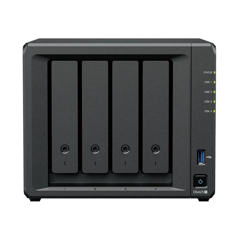 Synology QC 2,0GhzCPU/2GB(6)/RAID0,1,10,5,6/upto 4HP HDD SATA(3.5', 2.5')/2xM.2/2xUSB3.2/1xGbE/1x2.5GbE/iSCSI/1xPS/1YW repl DS423+