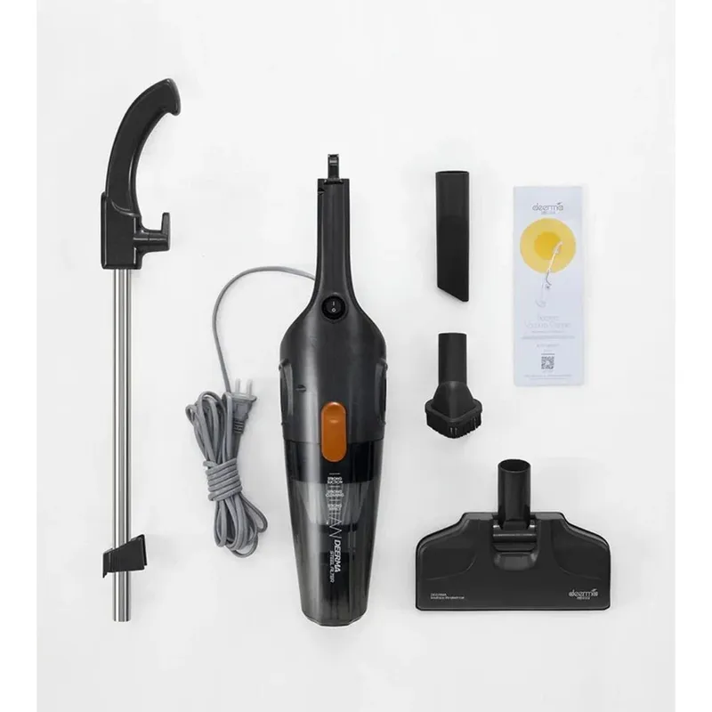 Пылесос ручной Deerma DX115C 600Вт черный