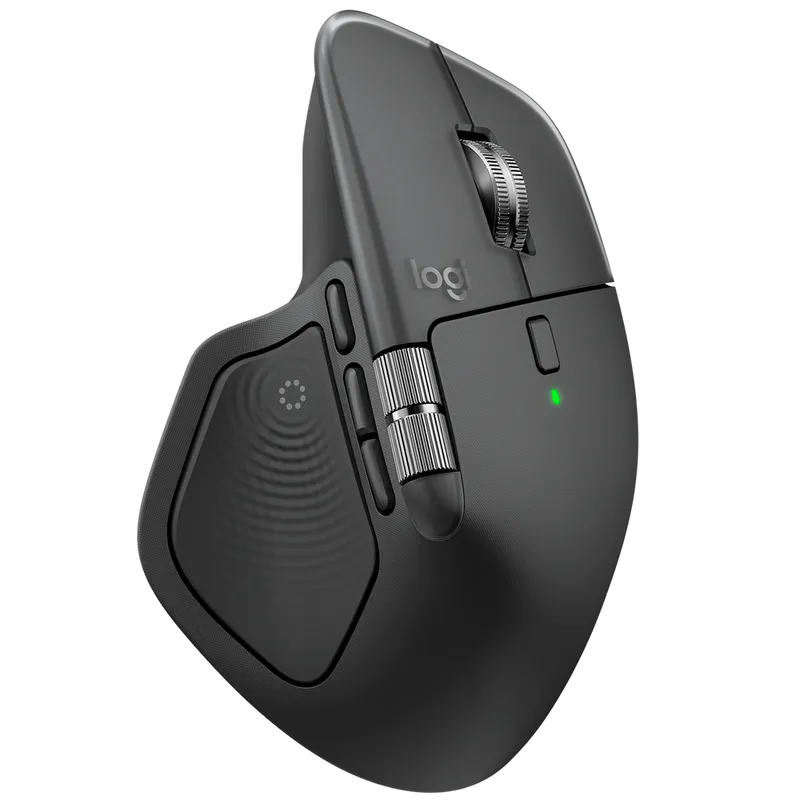 Logitech Wireless MX Master 4 Mouse, Black, [910-007562]