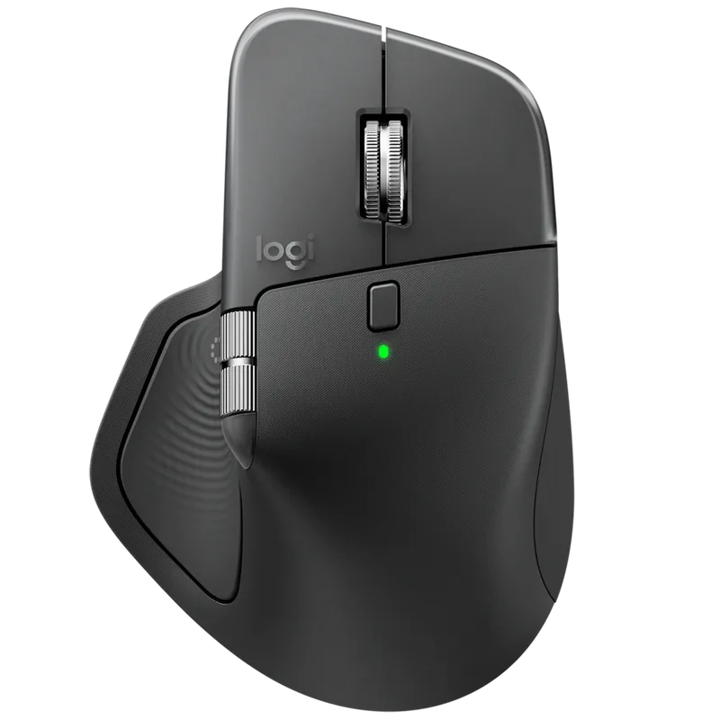 Logitech Wireless MX Master 4 Mouse, Black, [910-007562]