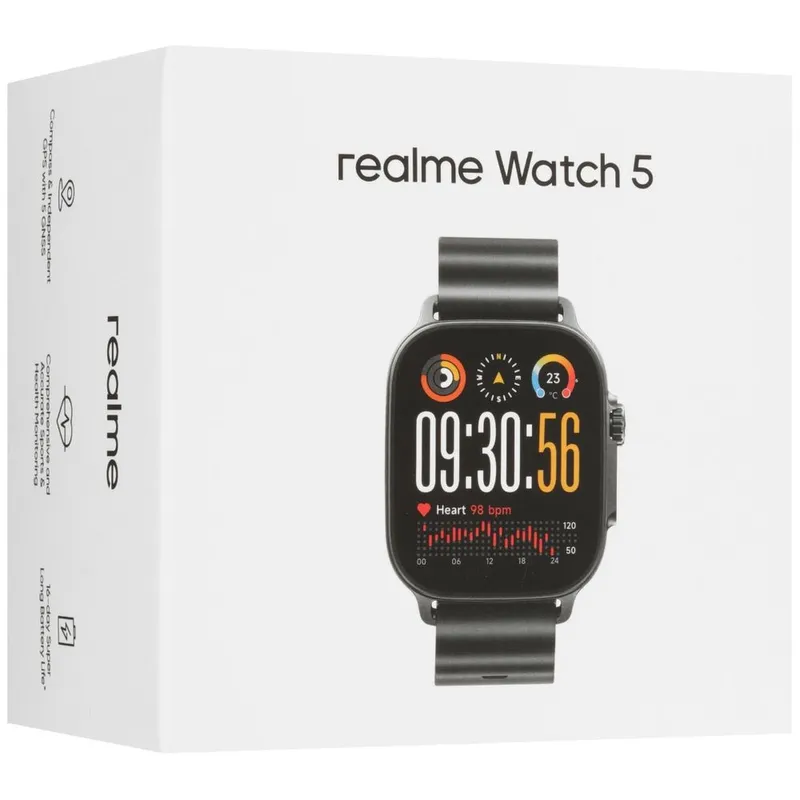 Смарт-часы Realme watch 5, Черный