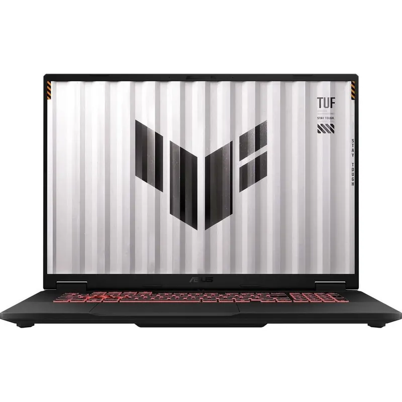 Ноутбук ASUS TUF Gaming A18 FA808UP-S8030 AMD Ryzen 7 260/32Gb (2*16 D5)/SSD1Tb/RTX5070 8Gb (115W)/18"/IPS/WUXGA/1920x1200/144Hz/NoOS/RJ-45/Jaeger Gray/2.6kg