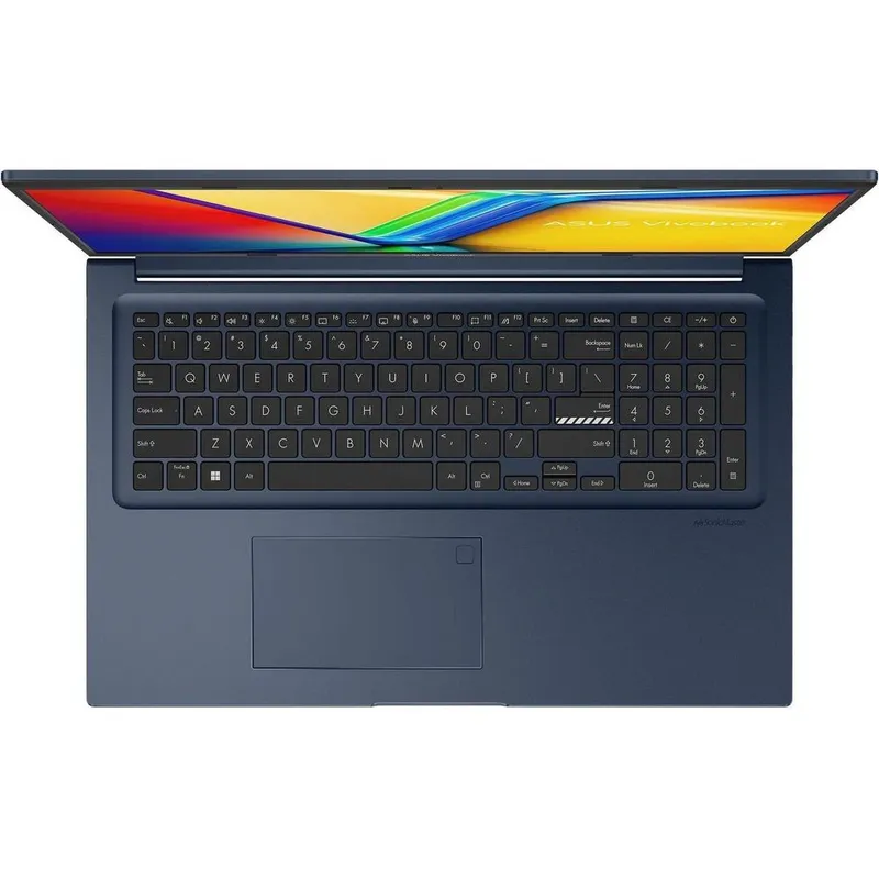 Ноутбук ASUS Vivobook 17 X1704VA-AU1017 Intel Core 5 120U/16Gb (soldered D4)/SSD512Gb/UMA/17.3"/IPS/FHD/1920x1080/60Hz/NoOS/Quiet Blue/2.1kg