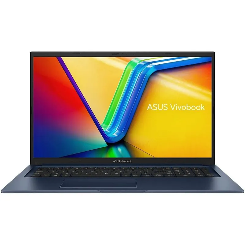 Ноутбук ASUS Vivobook 17 X1704VA-AU1017 Intel Core 5 120U/16Gb  soldered D4/SSD512Gb/UMA/17.3"/IPS/FHD/1920x1080/60Hz/NoOS/Quiet Blue/2.1kg (90NB13X2-M00J00)